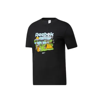 Reebok T Shirts Unisex Black