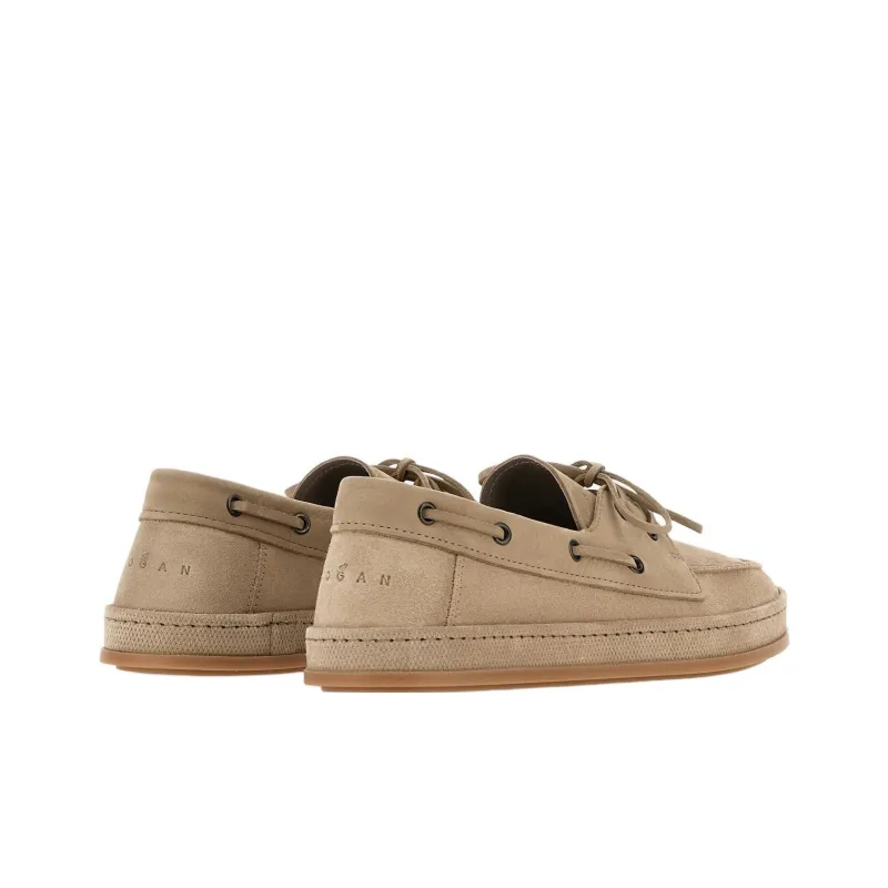HOGAN H683 Casual Shoes Men's Beige-3