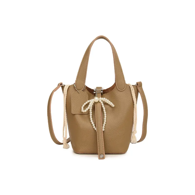 Yalu Cow Leather Shoulder Bag, Crossbody Bag, Handbag Regular Women's Multicolor-14