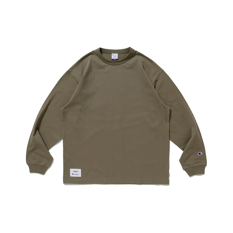 Wtaps X Champion X WTAPS T-Shirts Unisex Olive-0