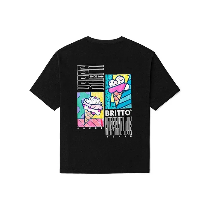 Kappa Britto Straight T-Shirt Unisex-4