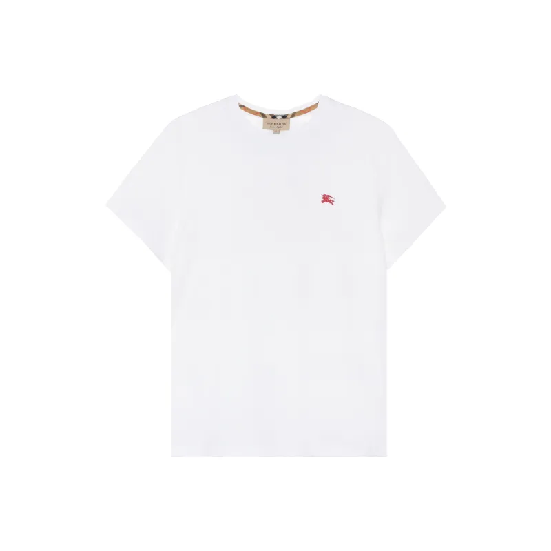 Burberry T Shirts Men White-0
