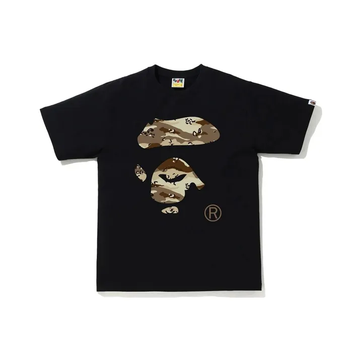 Bape Desert Camo Ape Face Tee-2
