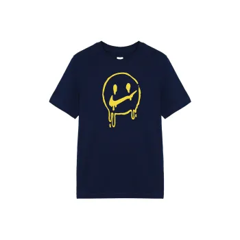 Nike T Shirts Men Space Blue
