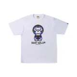 White Blue Print