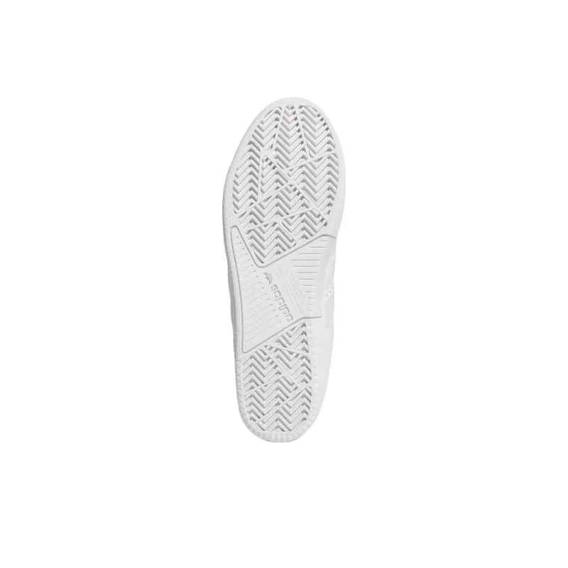 Adidas Originals Tyshawn Anti Slip Wear Resistant Low Top Skateboard Shoes Unisex White-5