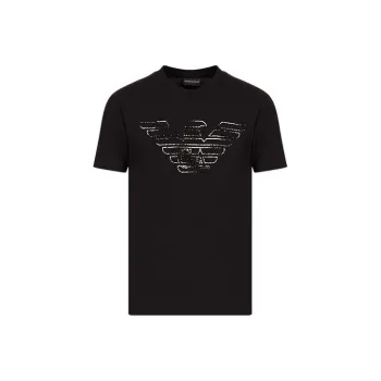 EMPORIO ARMANI T-Shirts Men Black