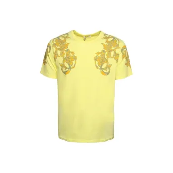 VERSACE T Shirts Men Yellow