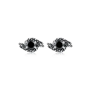 Hurry That Year S925 Silver Stud Earrings Men's