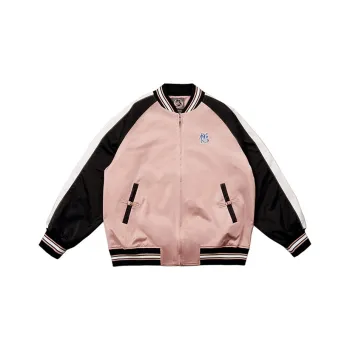 WOOKONG Spring Jacket Loose Fit Unisex Year Of The Dragon Embroidery Jacket