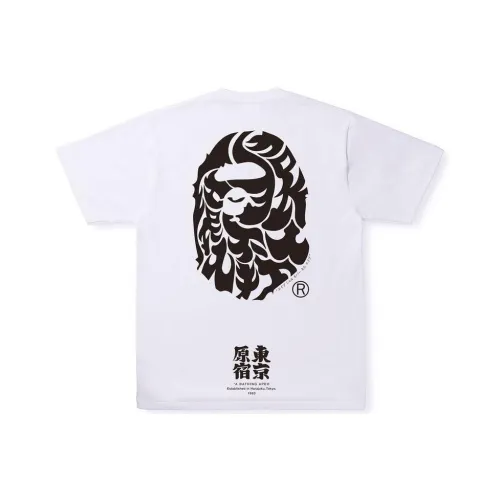 A BATHING APE Japan Culture Kanji Ape Head Tee