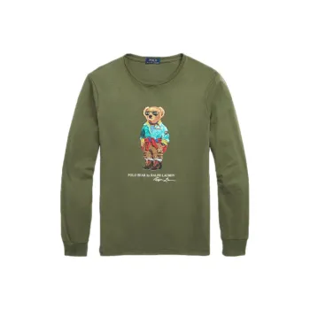 Polo Ralph Lauren T Shirts Men Army Green