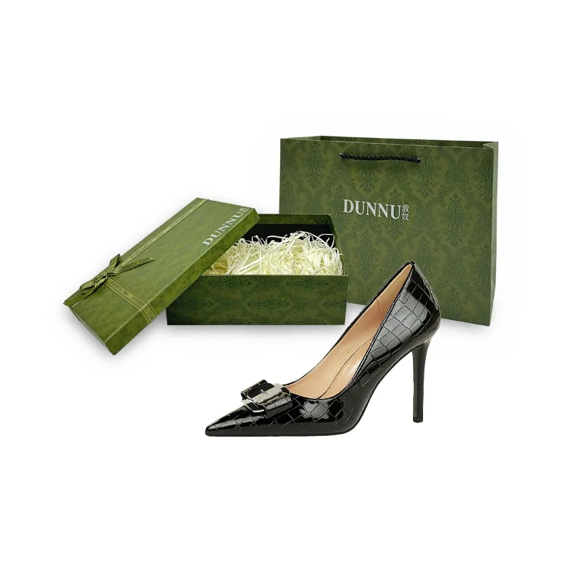Dunnu Slim Heel High Heels 10CM Women's-22