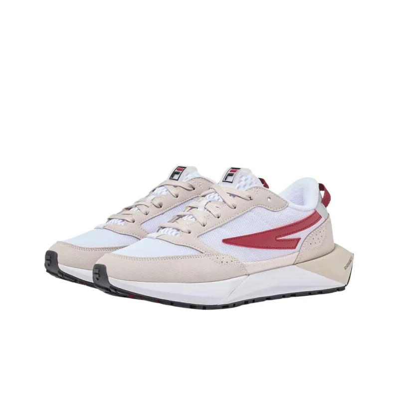 FILA Racer Energized Low Top Running Shoes Women's White-3