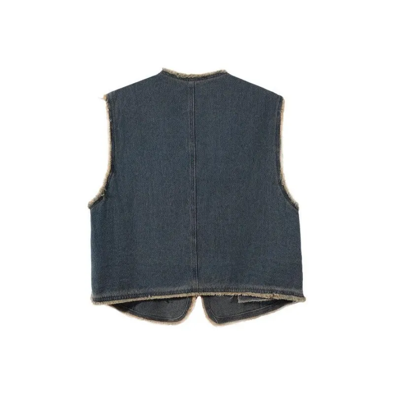 POPO.INFO Vests Unisex Blue-1