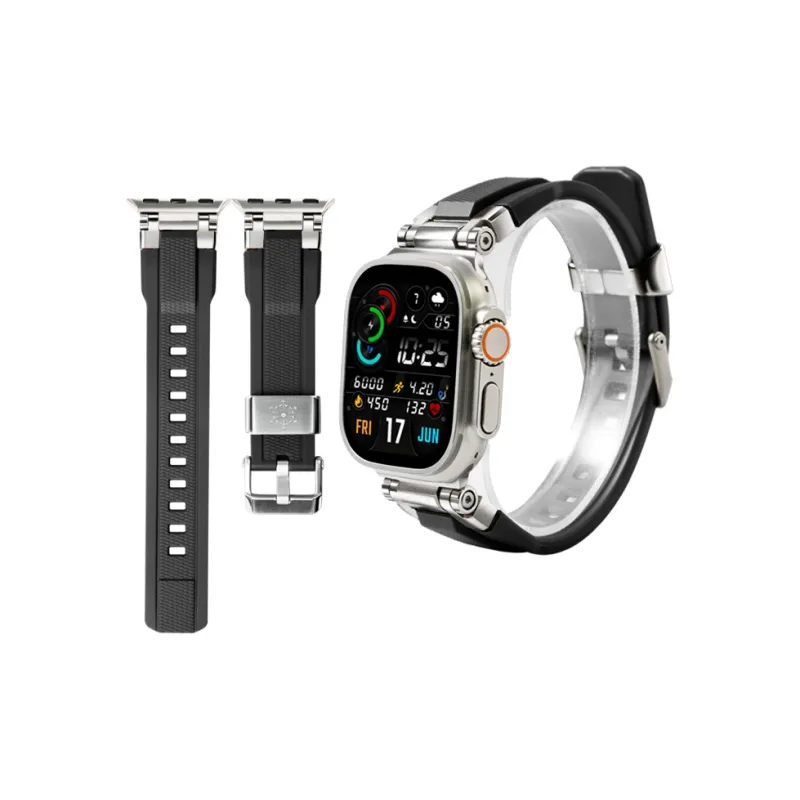 Keppot Apple Watch Bands Apple Compatibility 180 Silicone Material-2