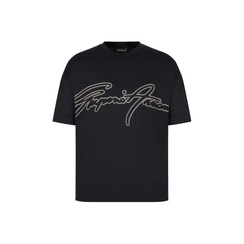 EMPORIO ARMANI T Shirt Men's Marine Blue-0