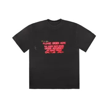 Travis Scott X McDonald's Order Here T Shirt