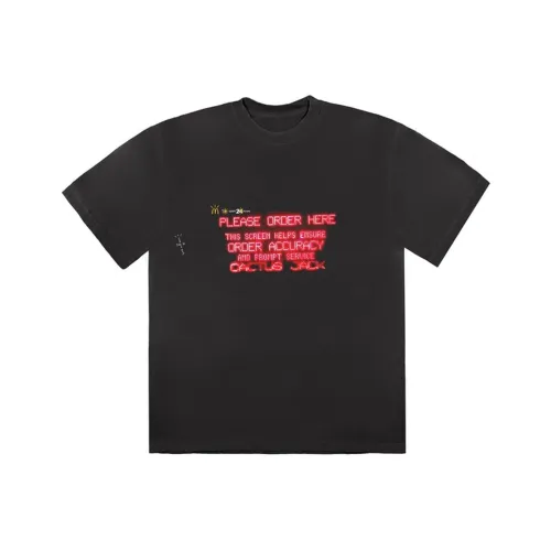 Travis Scott X McDonald's Order Here T Shirt
