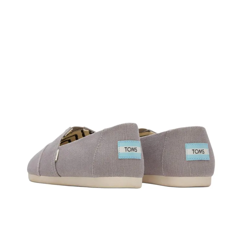 Toms ALPARGATA MORNING DOVE HERITAGE Casual Single Shoes Women's Gray-3