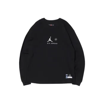 Jordan x Fragment Design T Shirt Asia Version Men's Black