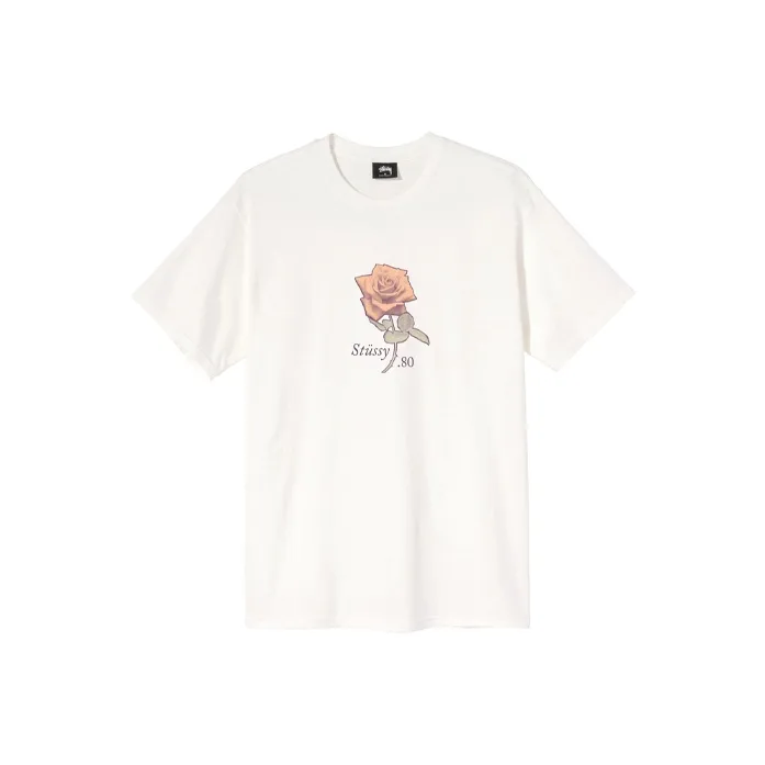 Stussy 80 Rose Pigment Dyed Tee-2