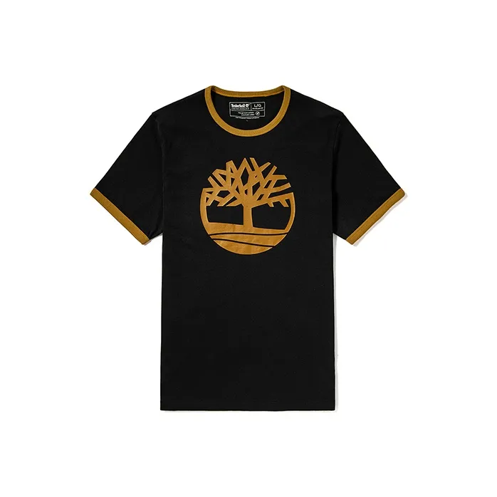 Timberland T-Shirts Men Black-0