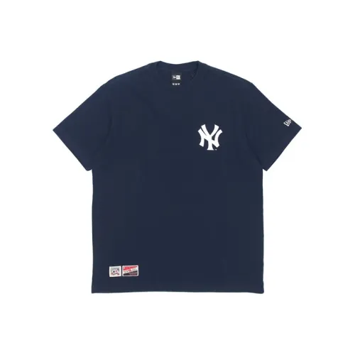 New Era T Shirts Men Navy Blue