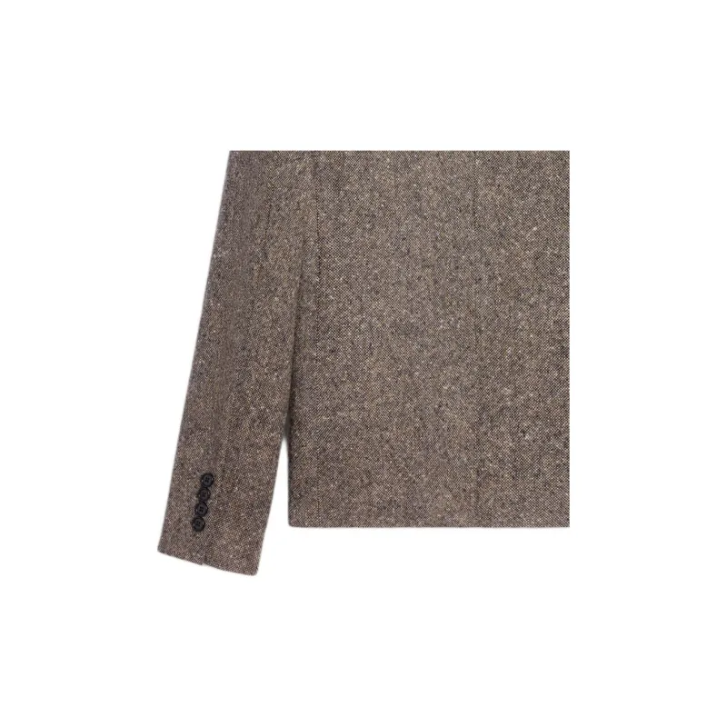 CELINE Campbell Jacket In Donegal Wool-3