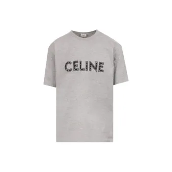 CELINE T Shirts Men Gray