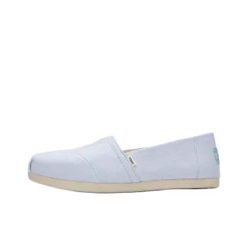 Toms ALPARGATA Casual Single Shoes Women's Blue