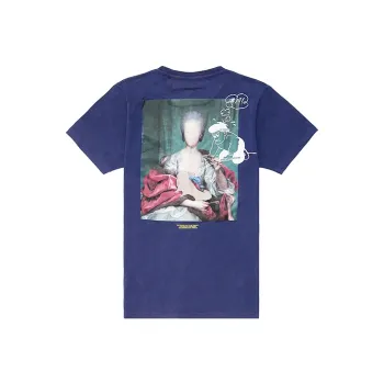 OFF WHITE FW19 T Shirt Men's Blue