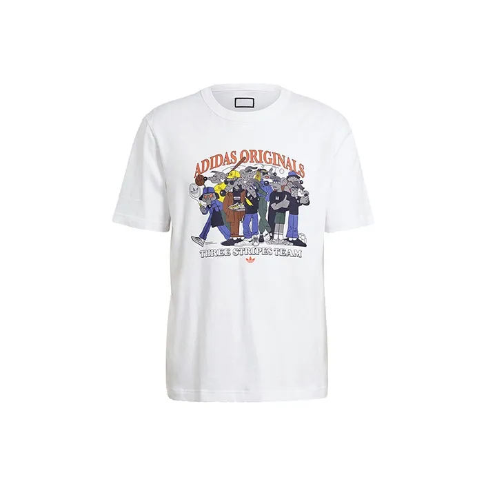 Adidas Originals T Shirt Men's White-0
