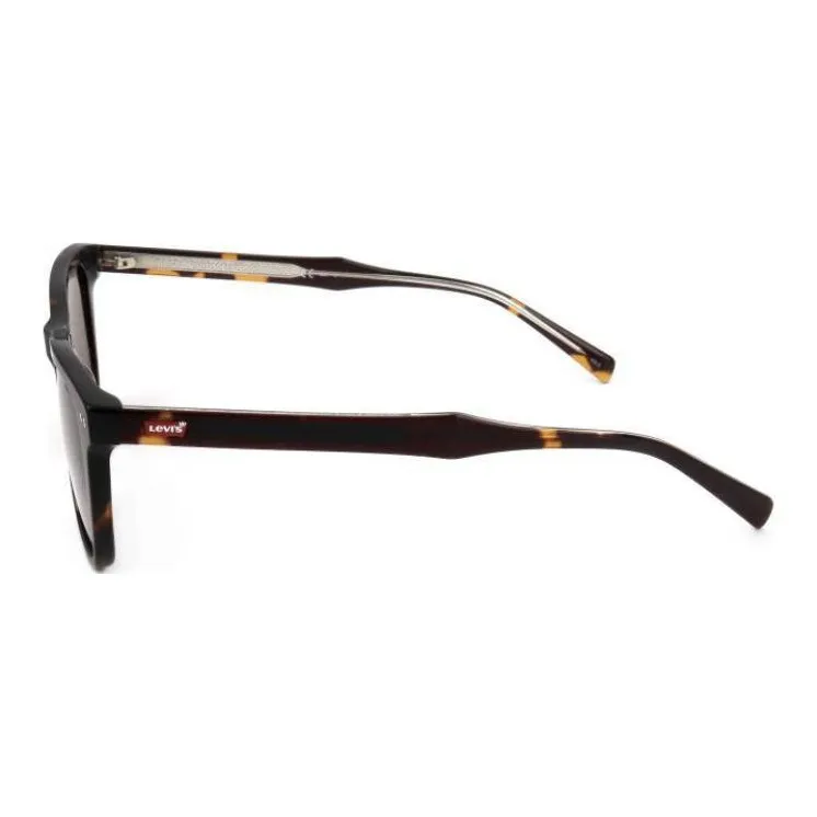 Levi's Polymethyl Methacrylate Square Sunglasses Men's Tortoiseshell-1