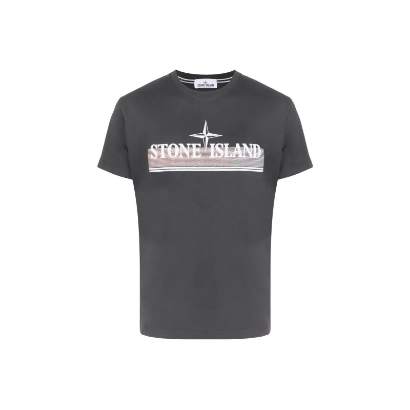 STONE ISLAND T Shirts Men Gray-0