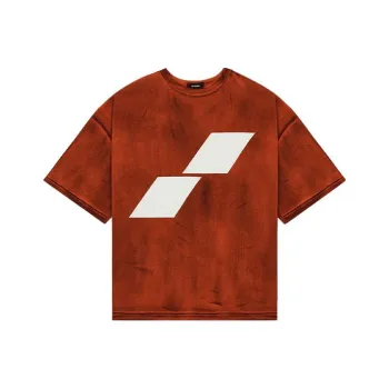 WE11DONE T Shirts Unisex Orange