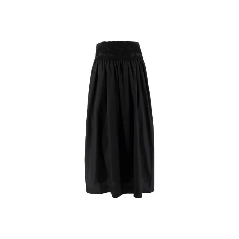 ERMANNO SCERVINO Lace panel Maxi Skirt-1