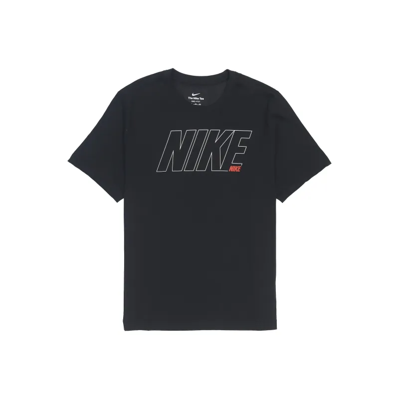 Nike T Shirts Men Black-0