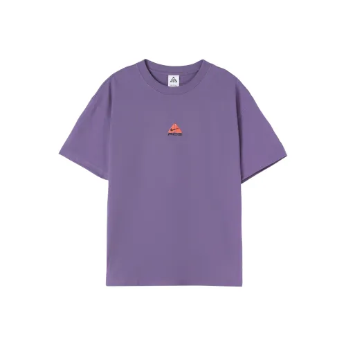 Nike ACG Drop Shoulder Sleeve T Shirt Men's Purple