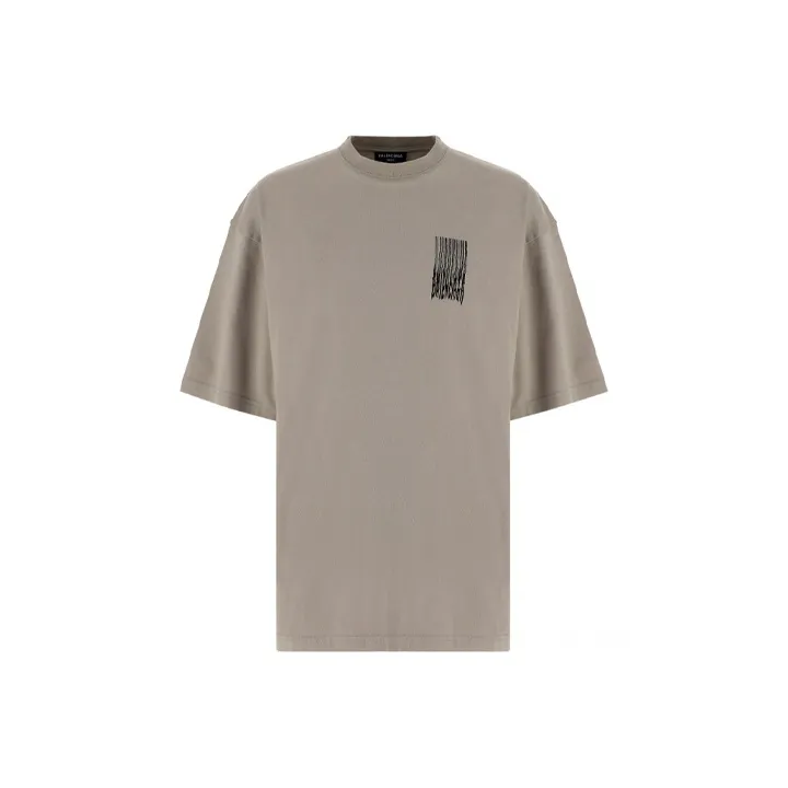 Balenciaga Wide Fit Barcode T Shirt-0