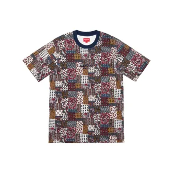 Supreme Patchwork Paisley S/S Top