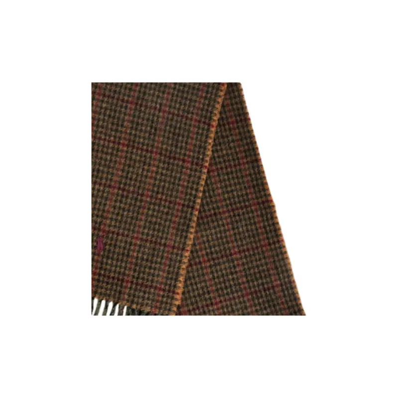 Polo Ralph Lauren Wool Knit Scarves Unisex Brown-2