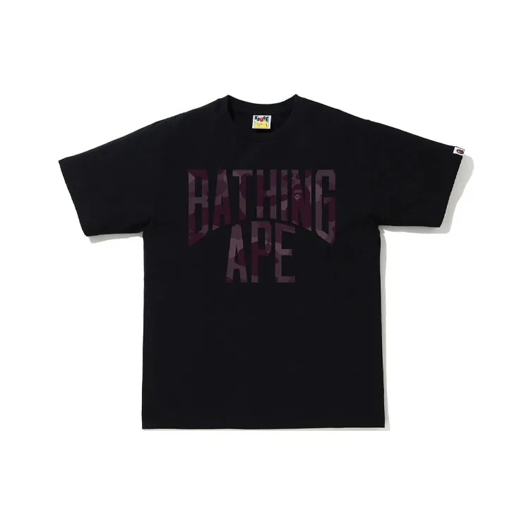 Bape Color Camo Nyc Logo Tee-1