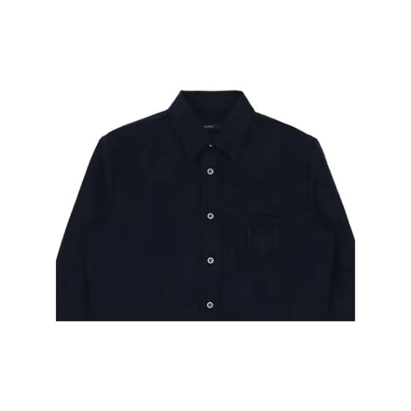 GUCCI Shirts Men Dark Blue-4