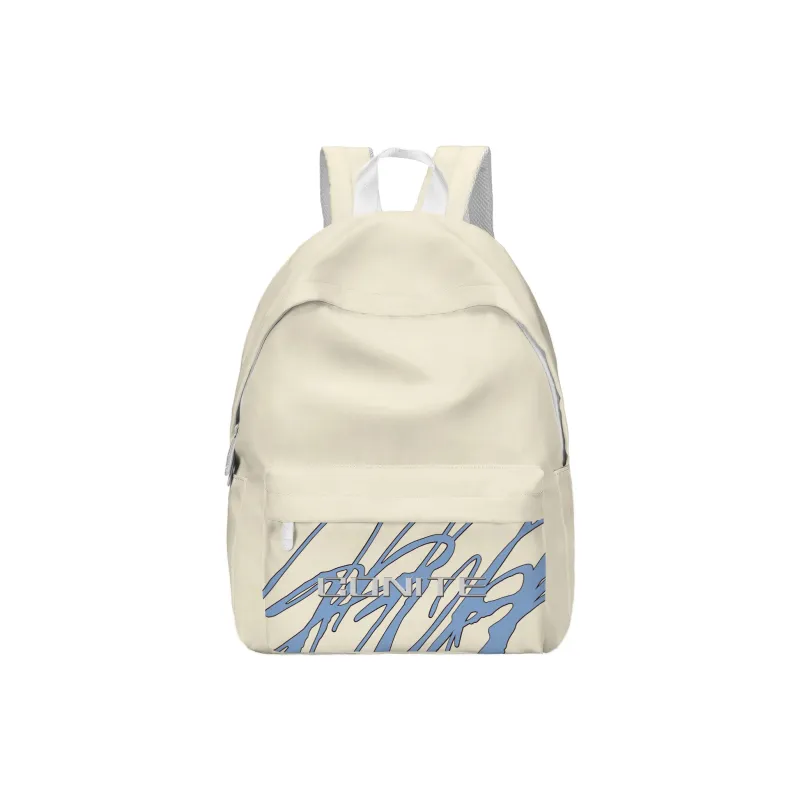 DRACONITE Polyester Backpack Laptop Bags Regular Unisex White-12