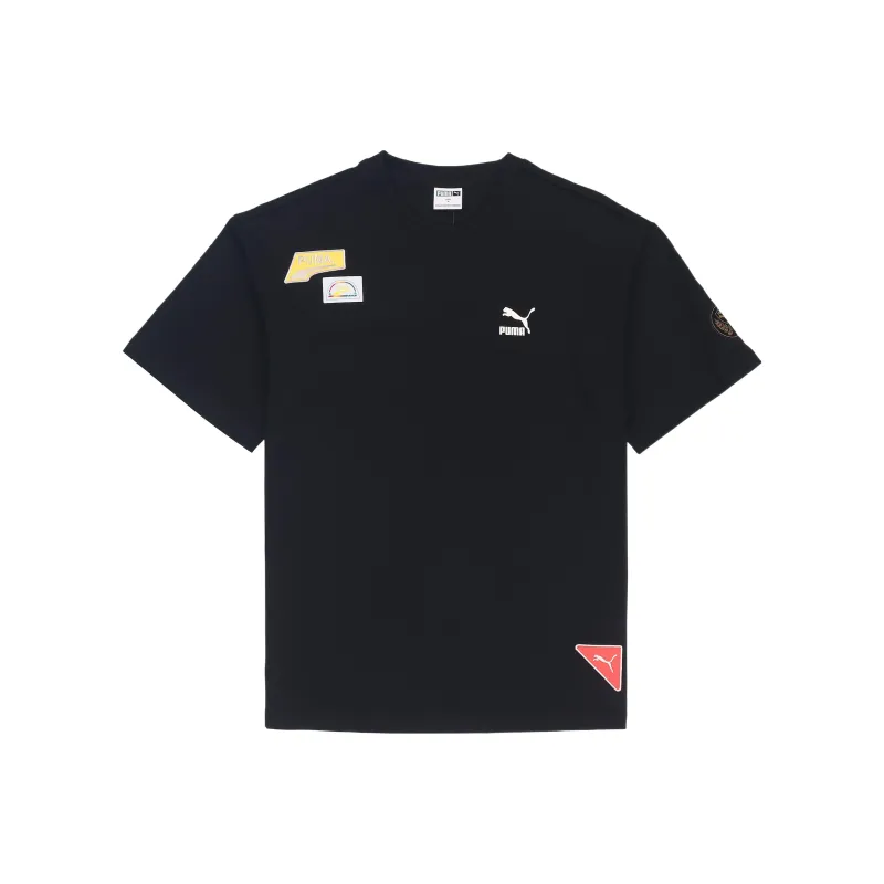 PUMA T Shirts Men Black-0
