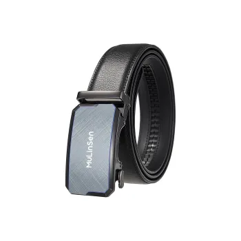 Mulinsen Cow Leather Belts Men's Width 3.5CM
