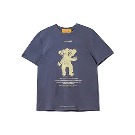 SENCE LA Straight T Shirt Unisex Gray-0