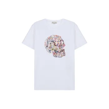 Alexander McQueen SS21 Regular T Shirt Men's White