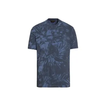 Zegna SS21 T Shirt Men's Cerulean